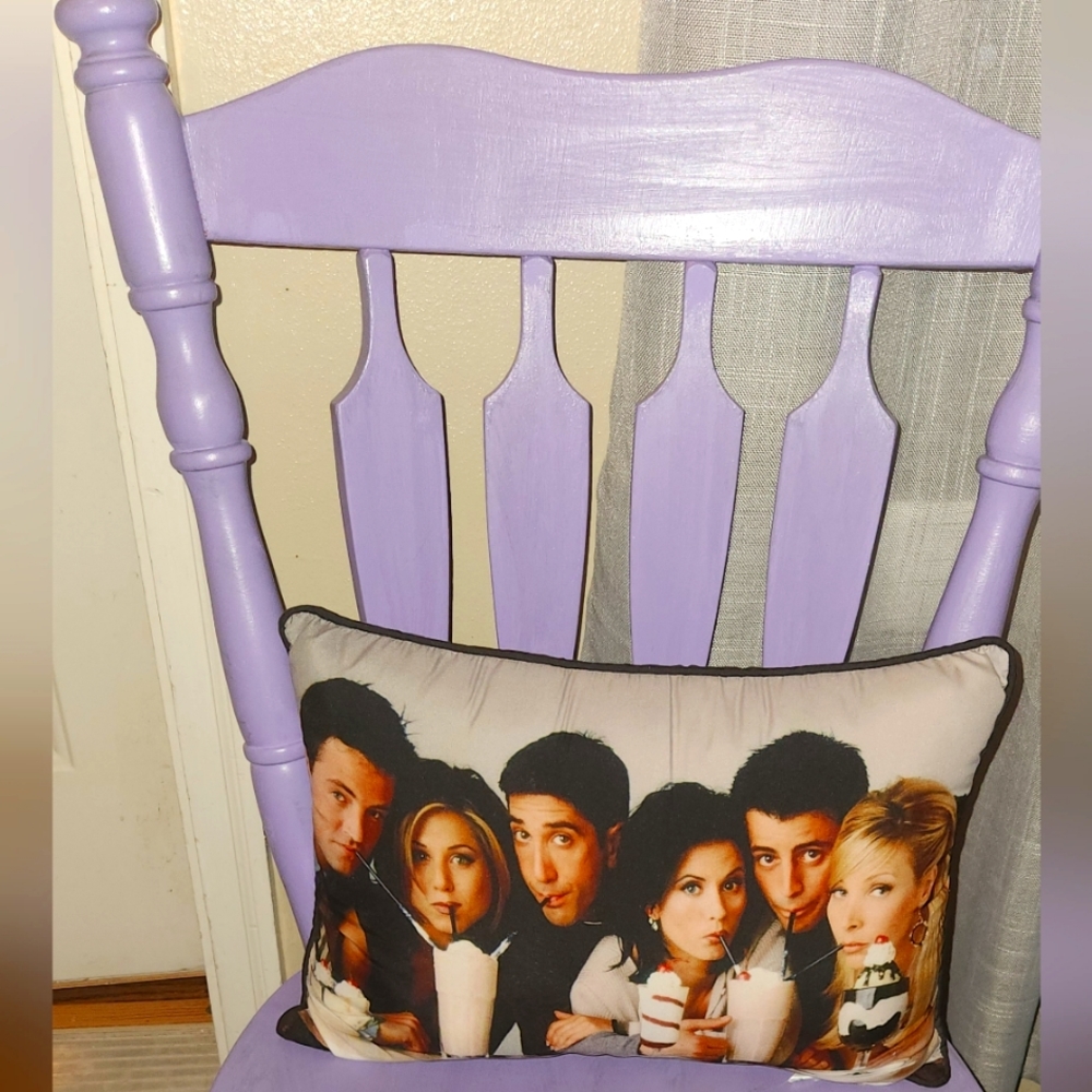 Friends milkshake pillow